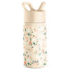 Picture of Simple Modern Kids Water Bottle with Straw Lid | Insulated Stainless Steel Reusable Tumbler for Toddlers, School | Summit Collection | 14oz, Chloe Floral
