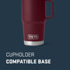 Picture of YETI Rambler 20 oz Travel Mug, Stainless Steel, Vacuum Insulated with Stronghold Lid, Wild Vine Red