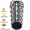 Picture of K Cups Holder,K Cup Carousel, Coffee Pods Storage Organizer Stand,Comes All in One Piece,No Assembly Required,1 Count,Black (Capacity of 40 Pods, Black)