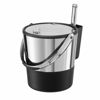 Picture of Oggi Insulated Ice Bucket, 4 Quart / 3.8 L, Stainless Steel, Black.