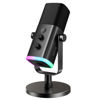 Picture of FIFINE USB/XLR Dynamic Microphone for Podcast Recording, PC Computer Gaming Streaming Mic with RGB Light, Mute Button, Headphones Jack, Desktop Stand, Vocal Mic for Singing YouTube-AmpliGame AM8