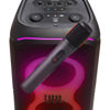 Picture of JBL PartyBox Wireless Mic - 2X Digital Wireless Microphones, Rechargeable Battery (20hrs - 700mAh), Clear Voice, Crisp Sound, Stable 2.4GHz Connection, Compatible with All PartyBox Speakers (Black)