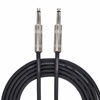 Picture of Amazon Basics TS 1/4 Inch Straight Instrument Cable for Electric Guitar/Bass and Keyboard, 10 Foot, Black