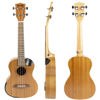 Picture of RockJam Premium Concert Ukulele Kit with Tuner, Gig Bag, Strap, Picks & Spare Strings, 4, Right, Natural, Full (RJUK-712C-N)