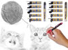 Picture of June Gold 640 Pieces, 0.5 mm HB #2 Lead Refills, 160 Pieces Per Dispenser, Fine Thickness, Break Resistant Lead/Graphite (Pack of 4 Dispensers)