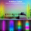 Picture of Miortior Corner Floor Lamp - Smart RGB LED Corner Lamp with App and Remote Control, 16 Million Colors & 68+ Scene, Music Sync, Timer Setting - Ideal for Living Rooms, Bedrooms, and Gaming Rooms