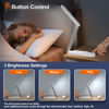 Picture of Giryuhd LED Desk Lamp for Office Home & Battery Operated Lamp Rechargeable Lamp Foldable & Portable Light, LED Desk Light Strip, 3 Brightness Dimmable Small Desk Lamp Wireless Reading Lamp