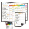 Picture of Magnetic Dry Erase Chore Chart - 14.5"x11" Chore Chart for Kids, Teens and Adults - 6.5"x8.5" List Board for Fridge - 6 Extra Fine Point Markers Included - Shipped Flat