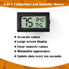 Picture of Palksky Bearded Dragon Tank Accessories, 2PCS Reptile Terrarium Thermometer and Humidity Gauge for Jumping Spider, Leopard Gecko, Crested Gecko,Hermit Crab, Gecko, Ball Python, Lizard