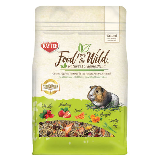 Picture of Kaytee Food from The Wild Natural Pet Guinea Pig Food, 4 Pound