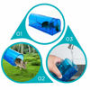 Picture of Humane Mouse Trap | Catch and Release Mouse Traps That Work | Mice Trap No Kill for mice/Rodent Pet Safe (Dog/Cat) Best Indoor/Outdoor Mousetrap Catcher Non Killer Small Capture Cage (Blue)