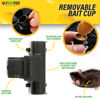 Picture of Tratper Rat and Chipmunk Traps. Prevents Accidental Triggering with Dual Tunneled Design. Covered Snap Traps for Humane Kill, Reusable, Pest Control for Rats, Indoor & Outdoor Use. 2 Pack