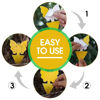 Picture of Cleanuper 58 Pcs Flying Insect Traps for Plants,Indoors, Outdoors, Kitchen, Office, Yellow Sticky Traps for Fungus Gnat, Fly and Flying Insects, Non-Toxic & Odorless, Kid & Pet Safe, Economic Pack