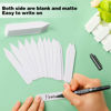 Picture of Plant Labels 4 Inch 300Pcs Plastic Plant Name Tags for Seedlings Garden Labels Markers Nursery Plant Tags Seed Labels Plant Label Stakes with Permanet Marking Pen Plant Markers for Outdoor Garden