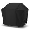 Picture of SunPatio Grill Cover 55 Inch, Outdoor Heavy Duty Waterproof Barbecue Gas Cover, UV & Fade Resistant, All Weather Protection Compatible for Weber Charbroil Nexgrill Kenmore Grills and More, Black