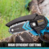Picture of Saker Mini Chainsaw,Portable Electric Chainsaw Cordless,Handheld Chain Saw Pruning Shears Chainsaw for Tree Branches,Courtyard,Household and Garden Gifts for Men Dad Husband Women