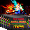 Picture of Magical Flames Fire Color Changing Packets for Fire Pit, Indoor/Outdoor Fireplace, Campfires, Bonfires- 25 Pack of Flame Color Changing Packets, Camping Accessories for Kids & Adults