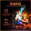 Picture of Magical Flames Fire Color Changing Packets for Fire Pit, Indoor/Outdoor Fireplace, Campfires, Bonfires- 25 Pack of Flame Color Changing Packets, Camping Accessories for Kids & Adults