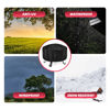 Picture of WLEAFJ Fire Pit Cover Round for Fire Pit 22 Inch - 34 Inch, 420D Heavy Duty Oxford Fabric Firepit Cover Round, Full Coverage Patio Outdoor Fireplace Cover, Waterproof Fire Bowl Cover