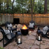 Picture of TIKI 25-Inch Smokeless Patio Fire Pit, Wood Burning with Removable Ash Pan & Weather-Resistant Cover, Modern Black Design - Ideal Outdoor Smokeless Fire Pit for Backyard & Patio