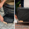 Picture of TIKI 25-Inch Smokeless Patio Fire Pit, Wood Burning with Removable Ash Pan & Weather-Resistant Cover, Modern Black Design - Ideal Outdoor Smokeless Fire Pit for Backyard & Patio