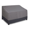 Picture of Easy-Going Waterproof Outdoor Sofa Cover, Heavy Duty 2 Seater Outdoor Loveseat Cover, Windproof Patio Furniture Cover with Air Vent (58Wx32.5Dx31H inch, Gray/Dark Gray)