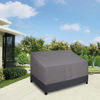 Picture of Easy-Going Waterproof Outdoor Sofa Cover, Heavy Duty 2 Seater Outdoor Loveseat Cover, Windproof Patio Furniture Cover with Air Vent (58Wx32.5Dx31H inch, Gray/Dark Gray)