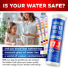 Picture of Bestprod All-New 20 in 1 Drinking Water Testing Kit 120 Strips, Home Tap and Well Water Test Kit for Hardness, Lead, Iron, Copper, Chlorine, Fluoride