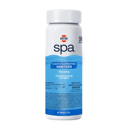 Picture of HTH Spa 86134 Clear Chlorinating Sanitizer, Spa & Hot Tub Chemical Controls Bacteria and Algae, 2.25 lbs
