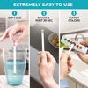 Picture of Varify Water Hardness Test Kit - Water Testing Kit for Home, Drinking, Well, Spa, Swimming Pool, Softener, Dishwasher & More - Hard Water Test Strips for Calcium, Magnesium etc (0-425 pmm, 150 Strips)