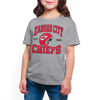 Picture of Junk Food Unisex Child NFL Team Helmet Kids T-Shirt, Grey, Medium US