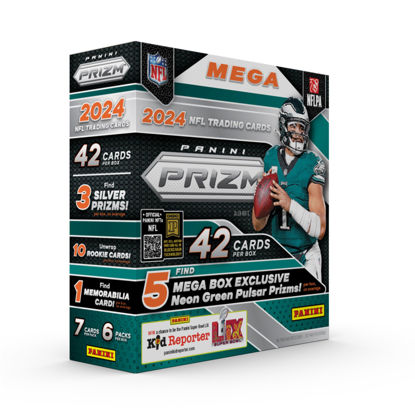 Picture of 2024 Panini Prizm Football Trading Cards Mega Box