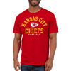 Picture of Junk Food Clothing x NFL - Kansas City Chiefs - Classic Team Logo - Unisex Adult Short Sleeve Fan T-Shirt for Men and Women - Size Large