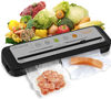 Picture of 2023 Updated Vacuum Sealer Machine, MEGAWISE Food Sealer w/Starter Kit, Dry & Moist Food Modes, Compact Design with 10 Vacuum Bags & Bulit-in Cutter(Grey)