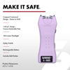 Picture of SABRE Pepper Spray & 2-in-1 Stun Gun with Flashlight, Self Defense Kit, Fast Flip Top Safety, Finger Grip for Better & Faster Aim, Painful 1.60 µC Charge, 120 Lumen LED Light, Rechargeable, 0.54 fl oz