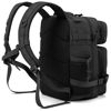 Picture of QT&QY 25L Military Tactical Backpacks For men Survival Army Laser cut Molle Daypack small EDC Bug Out Bag Gym Rucksack With Dual Cup Holders medical Rucksack Black