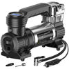 Picture of Avid Power 12V DC Portable Air Compressor, 30L/M Fast Inflation, Auto Tire Inflator with Pressure Gauge, Air Pump for Car Tires & Many inflatables
