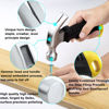 Picture of 376pcs Hardware Nails Assortment Kit and 8oz Small Claw Hammer,Mini Hammer with Anti-Slip Handle,Nails for Hanging Pictures,Maximum Length 2 Inches Nails,Finishing Nails for Household and DIY