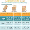 Picture of 32 Pcs Chair Leg Protectors for Hardwood Floors, Silicone Felt Furniture Leg Cover Pad for Protecting Floors from Scratches and Noise, Smooth Moving for Chair Feet(Large fit : 1.3'' - 2'')