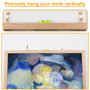 Picture of KURUI 303Pcs Picture Hanging Kit, Picture Hangers Assorted Kit With Heavy Duty Wall Hooks, Sawtooth, Picture Wire, D Rings, Hardware Nails, Eye Hooks and Picture Hanging Tool for Frame Canvas Mounting