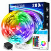 Picture of DAYBETTER LED Strip Lights 200 ft (2 Rolls of 100 ft), Smart App Control Lighting Bedroom Rome Decor with Remote, RGB Music Sync Color Changing LED Lights for Party