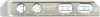 Picture of EMPIRE EM71.8 Professional True Blue Magnetic Box Level, 8"