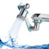 Picture of CECEFIN 1080° Swivel Faucet-Extender Sink-Aerator - 2 Mode Splash Water Filter Extension, Kitchen Bathroom 360° Rotatable Spray Attachment, Multifunctional Universal Robotic Arm -Wash Hand/Hair/Face