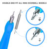Picture of Ring Screwdriver Bit Set for Battery and Wifi Access - Fits All Ring Video Doorbell Models (Blue)