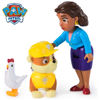 Picture of Paw Patrol Rubble, Mayor Goodway & Chickaletta Figures, Kids Toys for Boys and Girls Ages 3 and Up