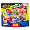Picture of Heroes of Goo Jit Zu Marvel Mega Mini 6 Pack - Squishy, Stretchy, Gooey Mini Heroes - Ironman, Spider-Man, Captain America, Miles Morales, Hulk and Black Panther