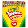 Picture of Crayola Mini Twistables Crayons (50ct), Crayons for Kids, Arts & Crafts Supplies, Toddler Crayons for Coloring Books, Gifts for Kids