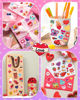 Picture of 2020 PCS Valentines Day Stickers for Kids, 120 Sheets Heart Stickers Valentines Crafts, Valentines Gifts for Kids Classroom, Valentine Goodie Bags Party Favors Love Stickers for Kids