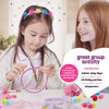Picture of Headband Making Kit for Girls - Make Your Own Fashion Headbands for Kids - DIY Hair Accessories Set - Arts & Crafts Easter Gift for Ages 5-12 Year Old Girl - Little Children's Art & Craft Gifts