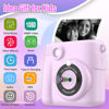 Picture of ESOXOFFORE Instant Print Camera for Kids, Christmas Birthday Gifts for Girls Boys, HD Digital Video Cameras for Toddler, Portable Toy for 4 5 6 7 8 9 10 Year Old Girl with 32GB SD Card-Purple